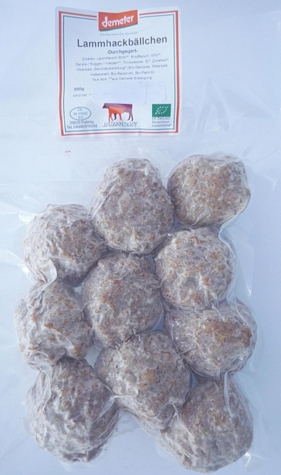 Produktfoto zu Hackbällchen vom Lamm 300g 10St TK