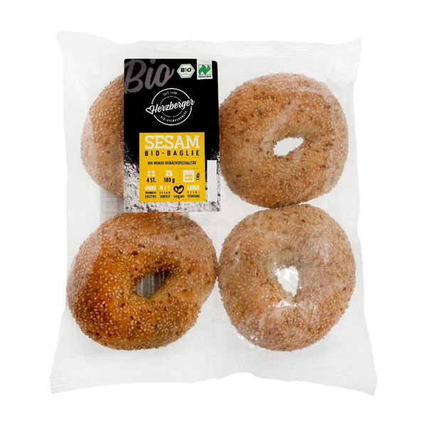 Produktfoto zu Bagels 4 Stück 200g