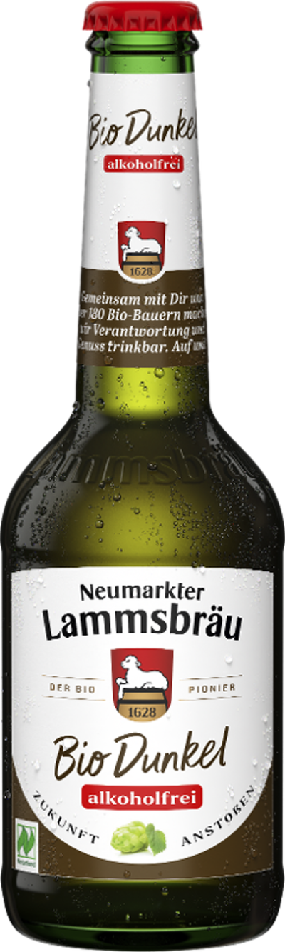Produktfoto zu Lammsbräu Dunkel Alkoholfrei 10x0,33l