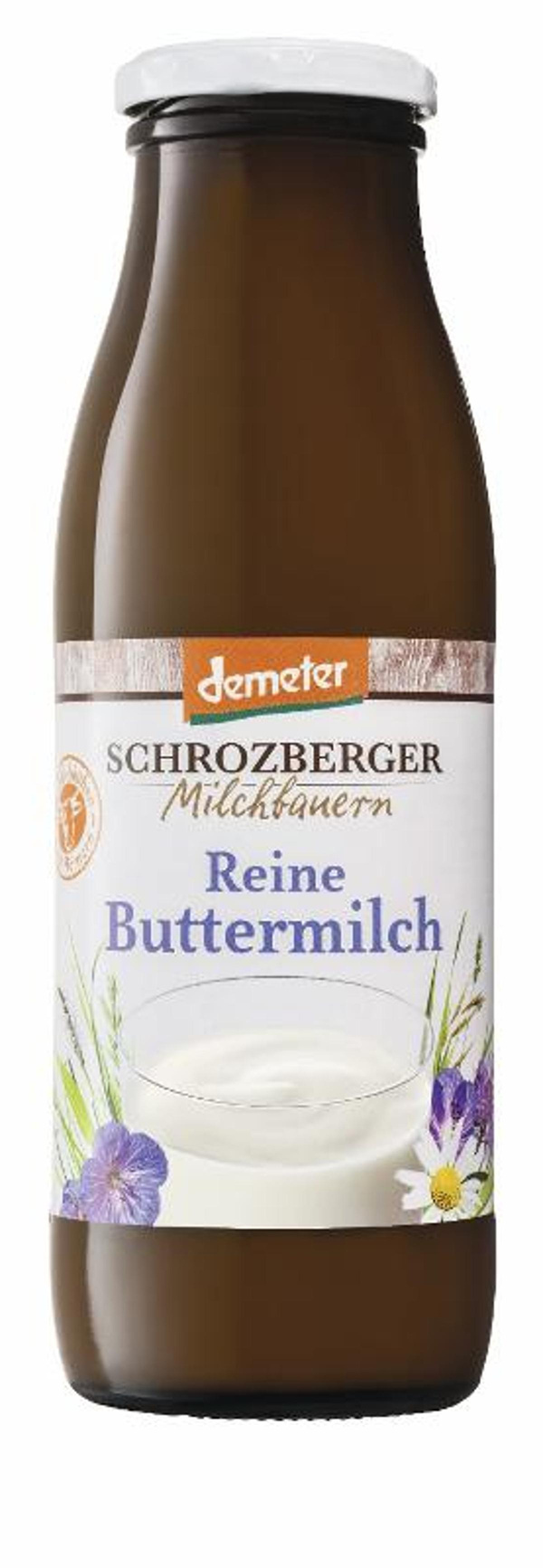 Produktfoto zu Buttermilch Flasche 1,0%, 0,5l