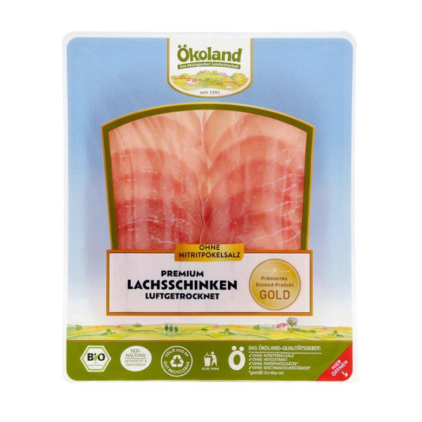 Produktfoto zu Premium Lachsschinken 80g
