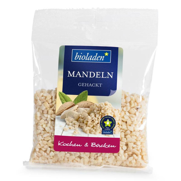 Produktfoto zu b*Mandeln blanchiert gehackt 100g
