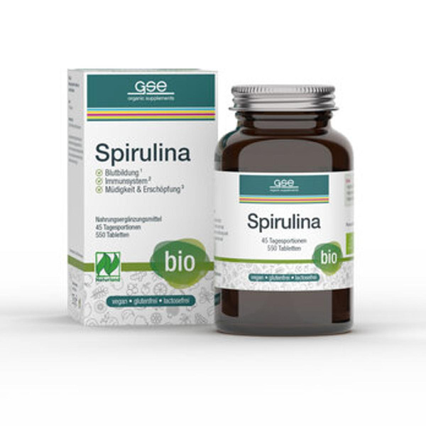 Produktfoto zu Spirulina 550 Tabletten 275g