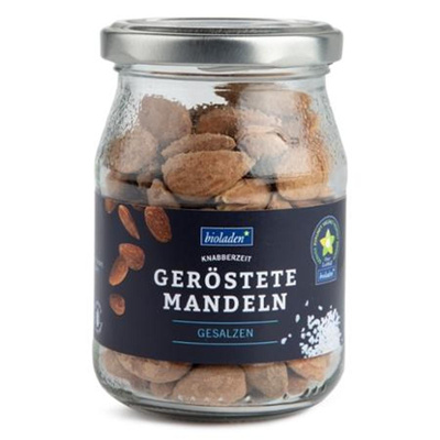 Produktfoto zu b*geröstete Mandeln gesalzen 140g