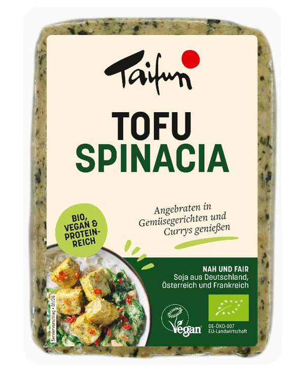 Produktfoto zu Tofu Spinacia 200g