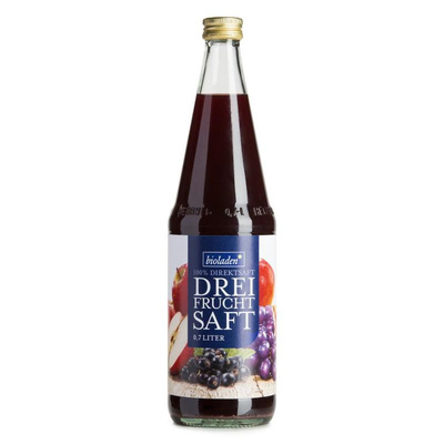 Produktfoto zu b*Dreifruchtsaft rot 0,7l