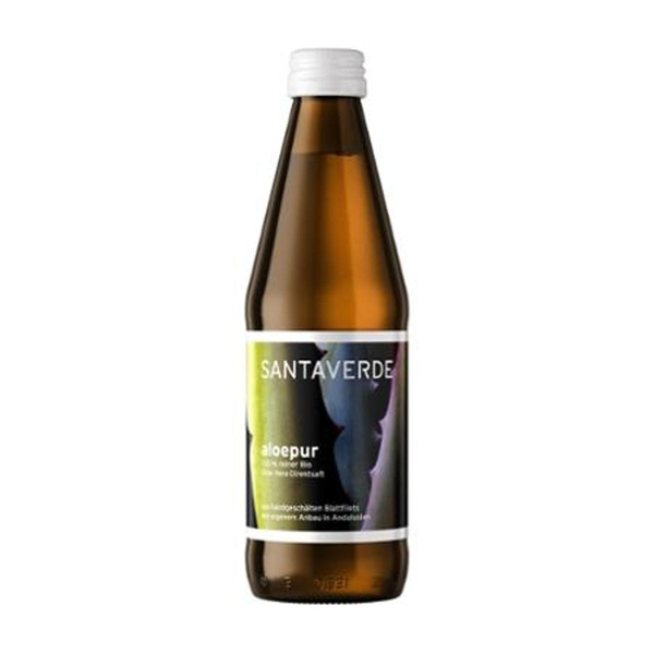 Produktfoto zu aloepur Reiner Aloe Vera Saft 330ml