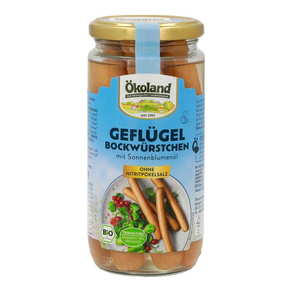 Produktfoto zu Geflügel-Bockwürstchen