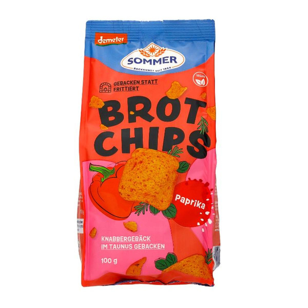 Produktfoto zu Brot-Chips mit Paprika & Chili 100g