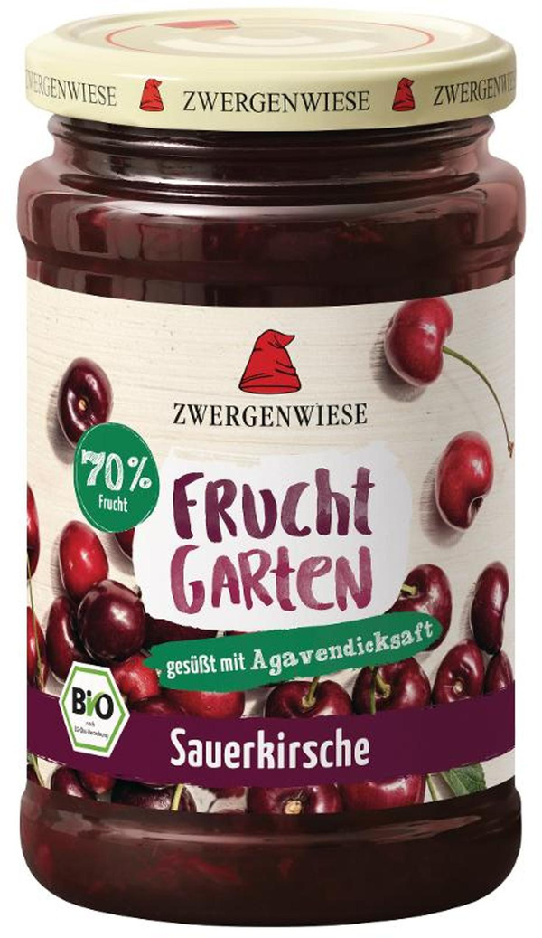Produktfoto zu VPE 6x225g Fruchtgarten Sauerkirsche