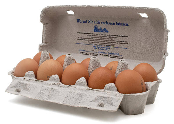 Produktfoto zu Eier, 10er Karton