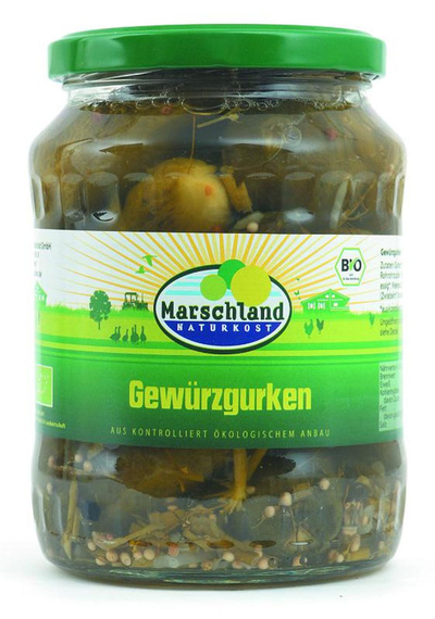 Produktfoto zu Gewürzgurken 670ml