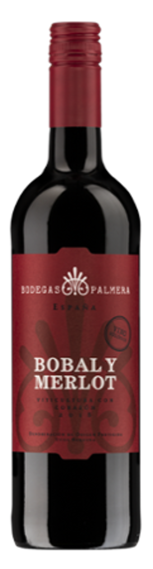 Produktfoto zu Bobal y Merlot, rot, Spanien 0,75l