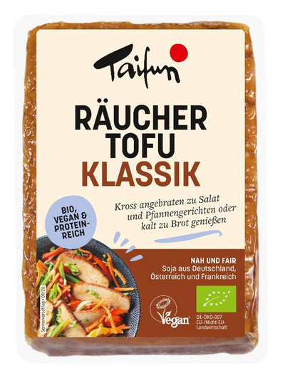 Produktfoto zu Tofu, Räuchertofu klassik 200g