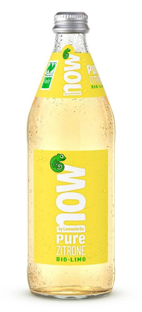 Produktfoto zu Now Pure Zitrone 0,5l