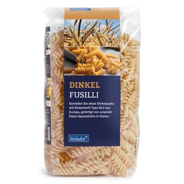 Produktfoto zu b*Dinkel Fusilli hell 500g