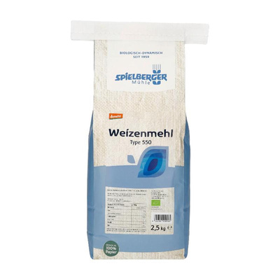 Produktfoto zu Weizenmehl 550, 4x2,5kg