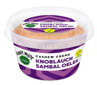 Produktfoto zu Cashew Creme - Knobl.-Sambal Oelek 150g