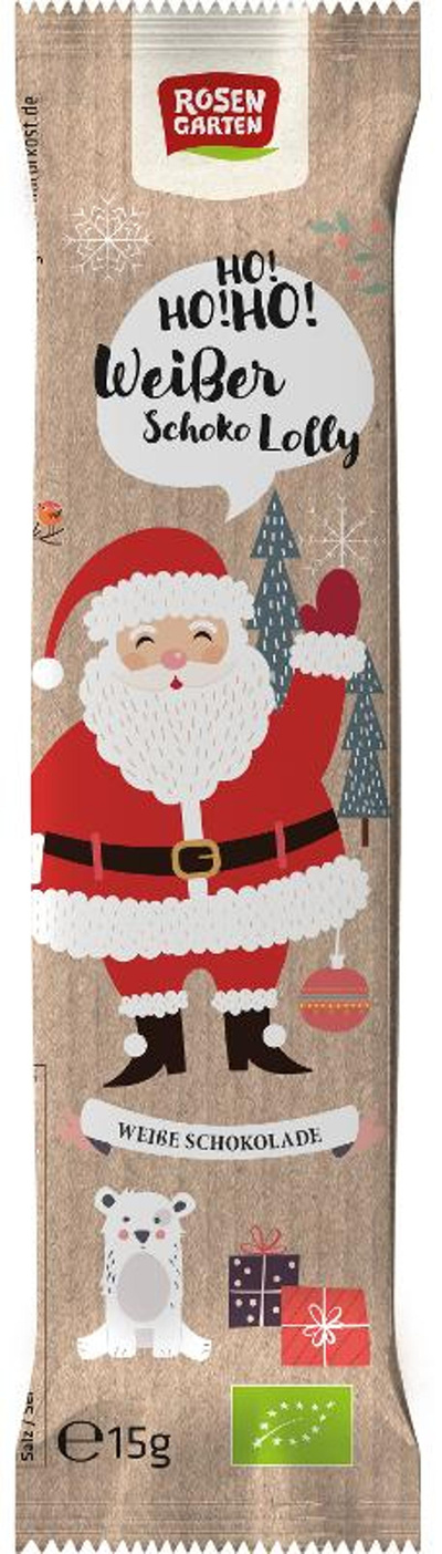 Produktfoto zu  Weißer Lolly Nikolaus 15g