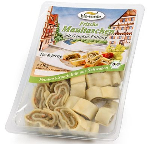 Produktfoto zu Frische Maultaschen mit Gemüse