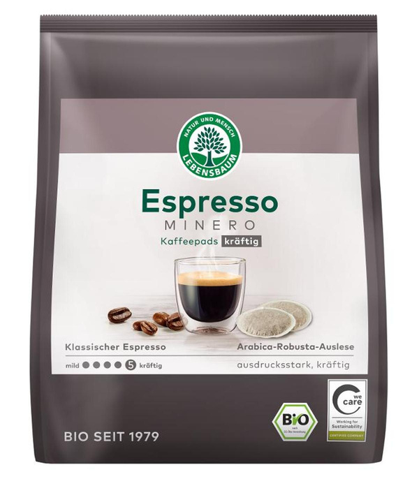 Produktfoto zu Espresso Minero Pads 126g