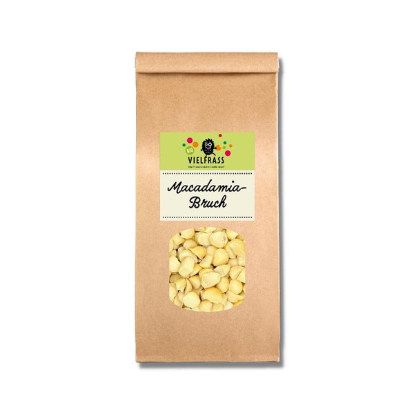 Produktfoto zu Macadamianüsse Bruch 500g