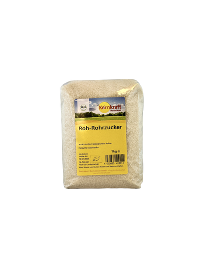 Produktfoto zu Roh-Rohrzucker 1kg