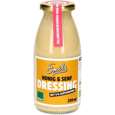 Produktfoto zu Emils Honig Senf Dressing 250ml