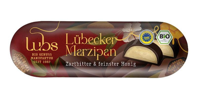 Produktfoto zu Marzipanbrot Zartbitter 50g