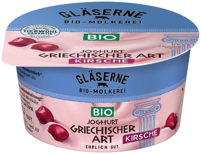 Produktfoto zu Joghurt griechische Art Kirsche 7,5% 150g