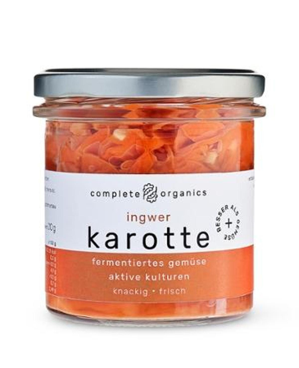 Produktfoto zu Kimchi Ingwer Karotten, Glas, 230g