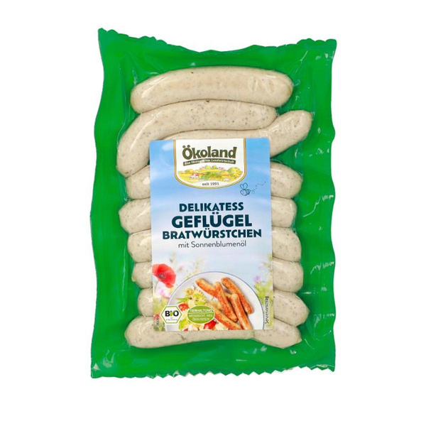 Produktfoto zu Geflügel Bratwürstchen (9 St.)