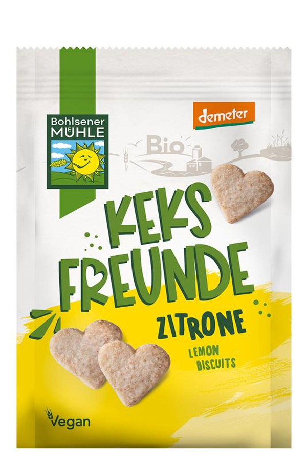 Produktfoto zu KeksFreunde Zitrone 125g