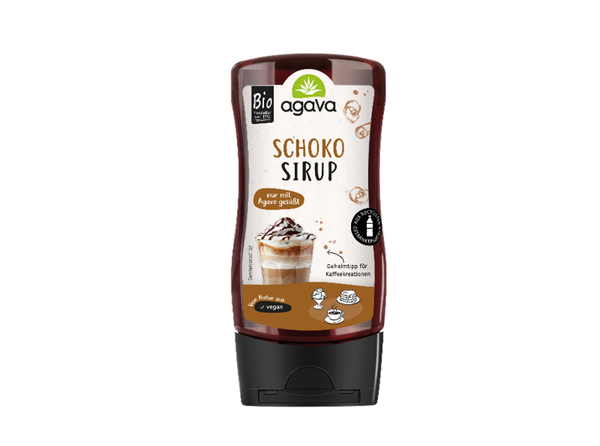 Produktfoto zu Schokosirup agava 325g