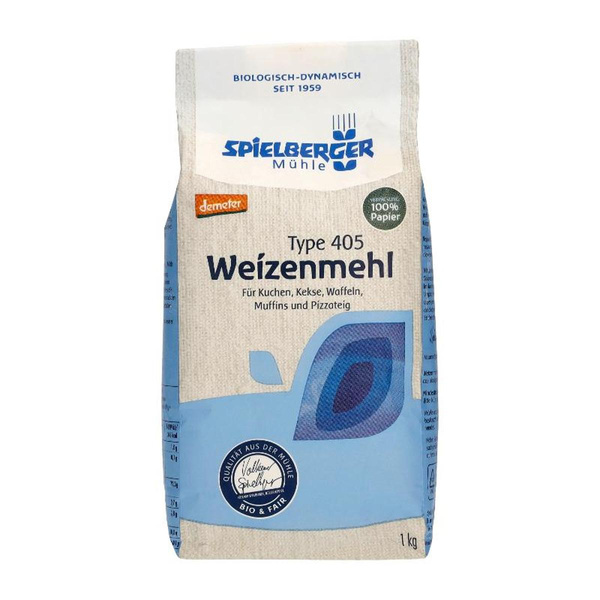 Produktfoto zu Weizenmehl Typ 405, 1kg