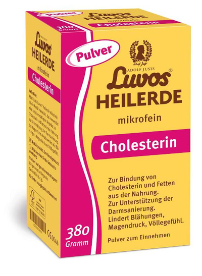 Produktfoto zu Heilerde Cholesterrin Pulver 380g