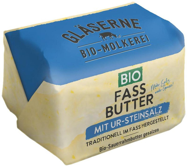 Produktfoto zu Fassbutter gesalzen 250g