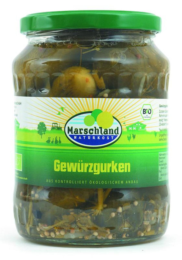 Produktfoto zu Gewürzgurken 670ml