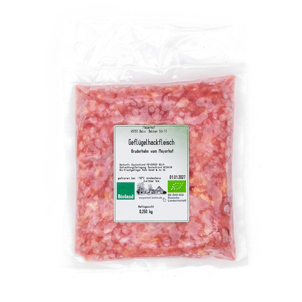 Produktfoto zu Geflügelhackfleisch 250g