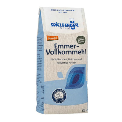 Produktfoto zu Emmer Vollkornmehl 500g