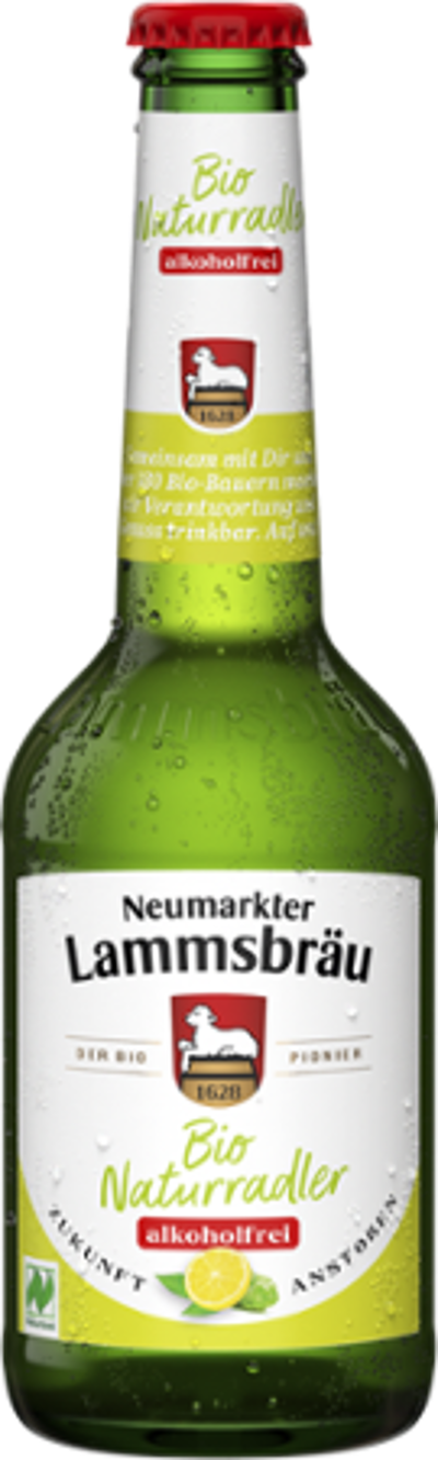 Produktfoto zu Lammsbräu NaturRadler alkf. 10 x 0,33 l