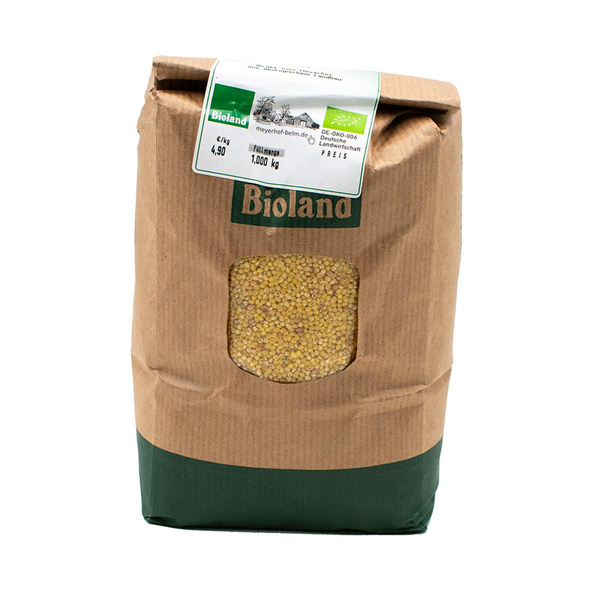 Produktfoto zu Hirse 1kg regional