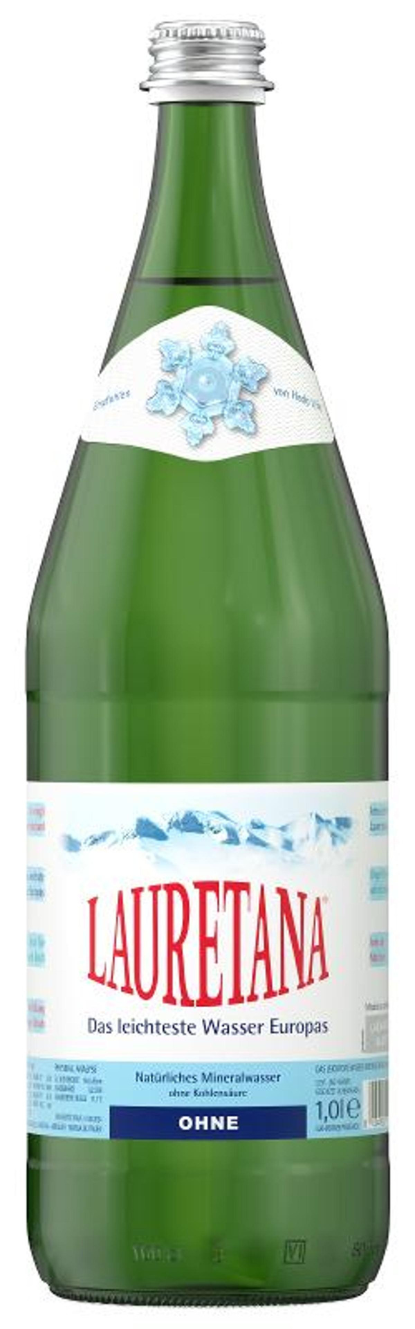 Produktfoto zu Lauretana Wasser still 6x1l
