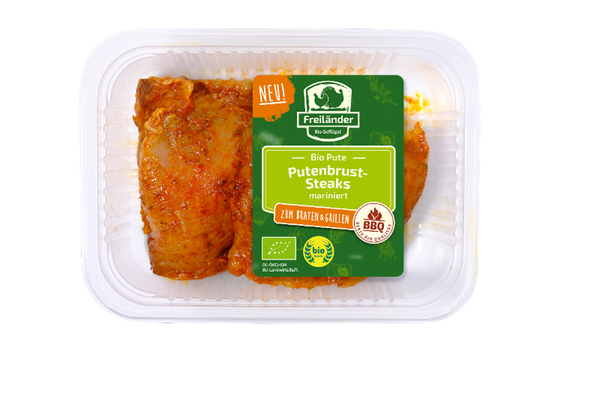 Produktfoto zu Putenbruststeak mar. Paprika ca. 0,35kg