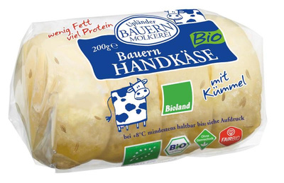 Produktfoto zu Bioland Harzer mit Kümmel 200g