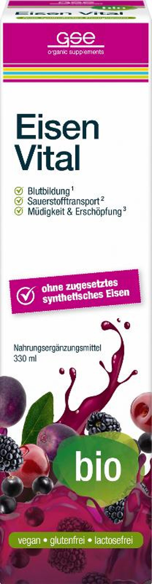 Produktfoto zu Eisen Vital  330ml
