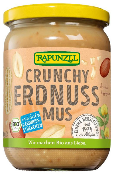 Produktfoto zu Erdnussmus Crunchy 500g