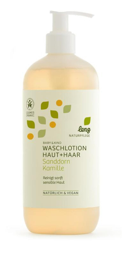 Produktfoto zu Baby Waschlotion Haut & Haar 500ml
