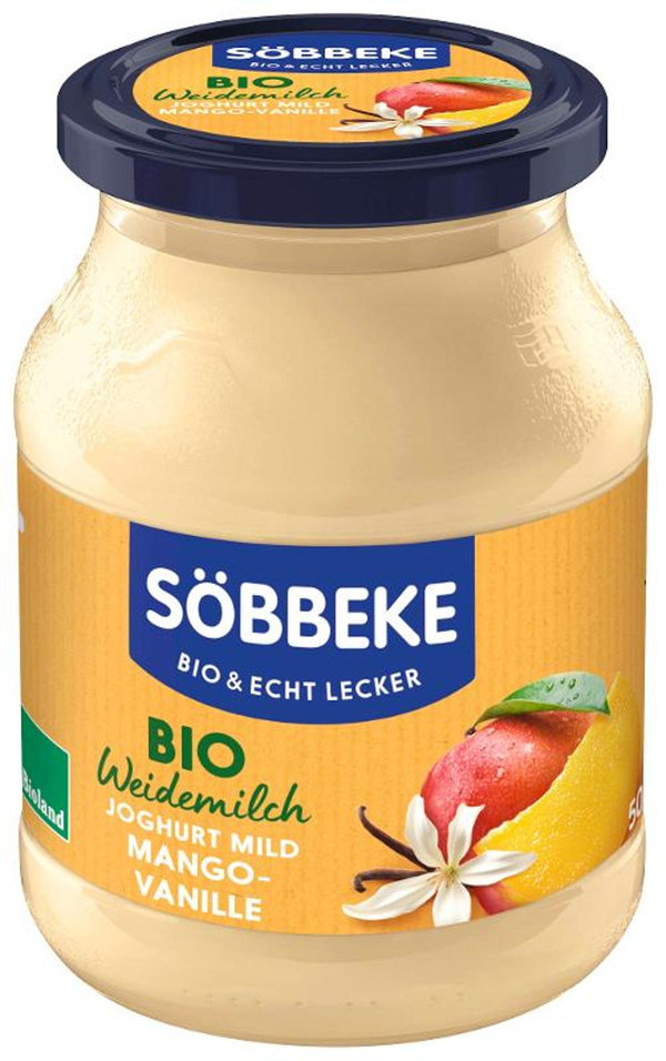 Produktfoto zu Joghurt Mango Vanille 3,8%,  500g