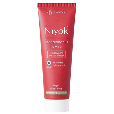 Produktfoto zu Niyok Zahncreme Blutorange Basilikum 75g